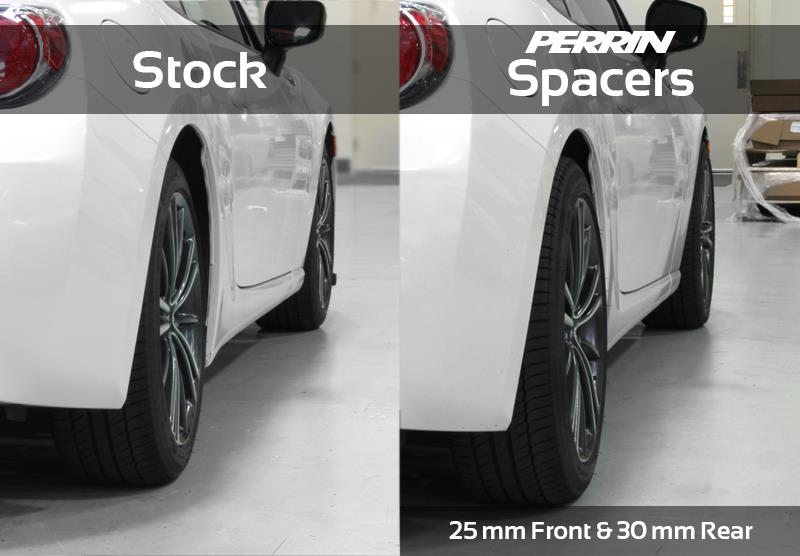 Toyota GR86 Wheel Spacers - Perrin Performance - 25mm - `13-`25